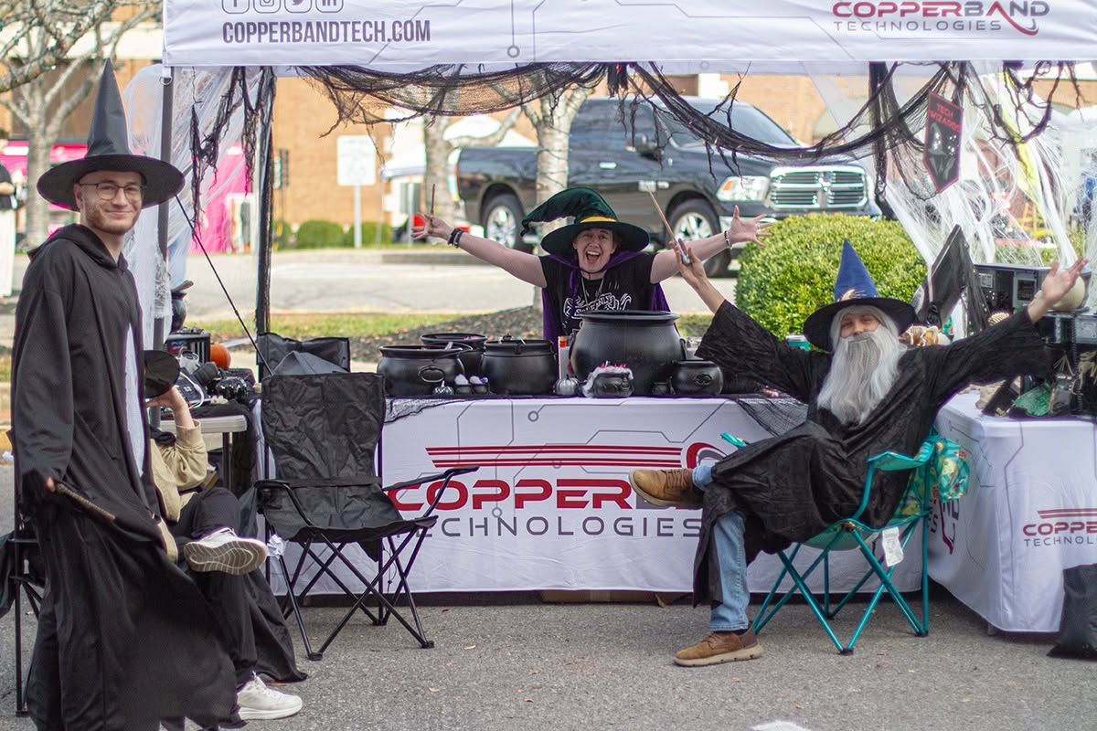 Tech Wizards at Fright on Franklin